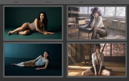 玻璃拟物自适应HTML图片展示页面-颜夕资源网-第16张图片 玻璃拟物自适应HTML图片展示页面-颜夕资源网-第16张图片