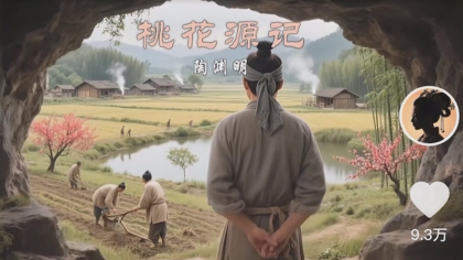 把课本里的古文做成爆火AI视频！流量猛的不行，7个作品涨粉23万＋-颜夕资源网-第17张图片