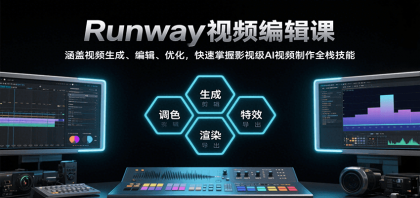 Runway视频编辑课，涵盖视频生成、编辑、优化，快速掌握影视级AI视频制作全栈技能-颜夕资源网-第16张图片
