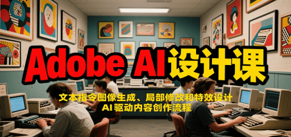 Adobe AI设计课：文本指令图像生成、局部修改和特效设计，AI驱动内容创作流程-颜夕资源网-第16张图片
