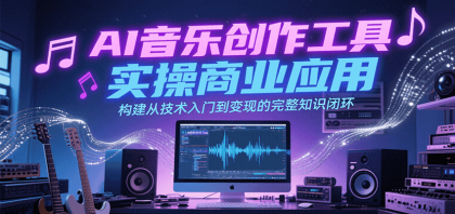 AI音乐创作工具实操商业应用,构建从技术入门到变现的完整知识闭环-颜夕资源网-第16张图片 AI音乐创作工具实操商业应用,构建从技术入门到变现的完整知识闭环-颜夕资源网-第16张图片
