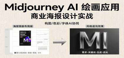 Midjourney AI绘画应用，关键词指令解析、漫画头像制作、海报设计、3D人物生成等-颜夕资源网-第16张图片
