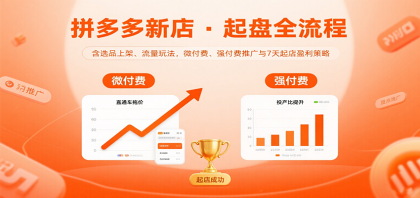 拼多多新店起盘全流程,含选品上架、流量玩法,微付费、强付费推广与7天起店盈利策略-颜夕资源网-第16张图片 拼多多新店起盘全流程,含选品上架、流量玩法,微付费、强付费推广与7天起店盈利策略-颜夕资源网-第16张图片