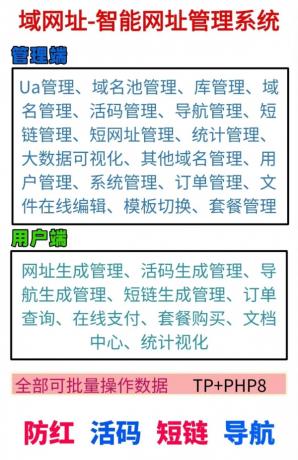 域网址-智能网址管理系统v6.0防红活码导航-颜夕资源网-第16张图片 域网址-智能网址管理系统v6.0防红活码导航-颜夕资源网-第16张图片