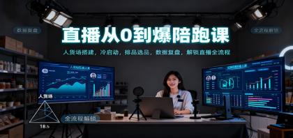 直播从0到爆陪跑课:人货场搭建,冷启动,排品选品,数据复盘,解锁直播全流程-颜夕资源网-第16张图片 直播从0到爆陪跑课:人货场搭建,冷启动,排品选品,数据复盘,解锁直播全流程-颜夕资源网-第16张图片