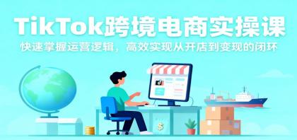 TikTok跨境电商实操课，快速掌握运营逻辑，高效实现从开店到变现的闭环-颜夕资源网-第16张图片