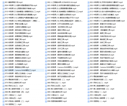 PS人像二次元AI智能修图合成课（视频）-颜夕资源网-第16张图片