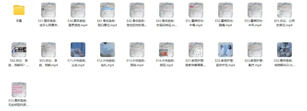 必备急救知识，听听真正的专业方法！上海交通大学:急救知识(全20讲)-颜夕资源网-第13张图片