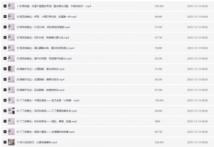 麻豆学院出品男X延时专题 理论技巧+实操-颜夕资源网-第16张图片