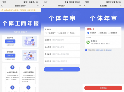 工商年报申报系统个体工商户年报注销H5搭建源码-颜夕资源网-第16张图片