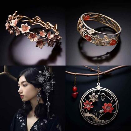 463个Midjourney珠宝摄影提示词：覆盖全品类珠宝，AI设计秒出专业效果-颜夕资源网-第21张图片