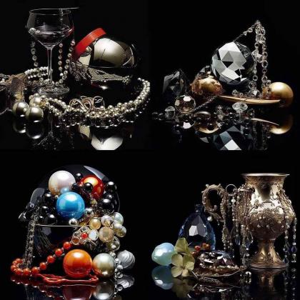 463个Midjourney珠宝摄影提示词：覆盖全品类珠宝，AI设计秒出专业效果-颜夕资源网-第22张图片