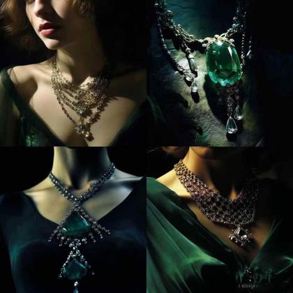 463个Midjourney珠宝摄影提示词：覆盖全品类珠宝，AI设计秒出专业效果-颜夕资源网-第18张图片