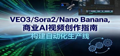 VEO3/Sora2/Nano Banana商业AI视频创作指南,构建自动化生产线-颜夕资源网-第16张图片 VEO3/Sora2/Nano Banana商业AI视频创作指南,构建自动化生产线-颜夕资源网-第16张图片